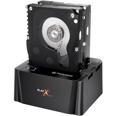 ST0014U-C Thermaltake DOCK STATION BLACKX DUET 3.5 DUAL BAY