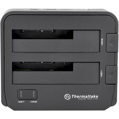 ST0014U-C Thermaltake DOCK STATION BLACKX DUET 3.5 DUAL BAY