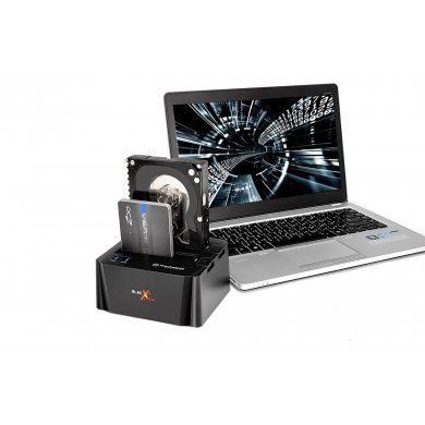 ST0014U-C Thermaltake DOCK STATION BLACKX DUET 3.5 DUAL BAY