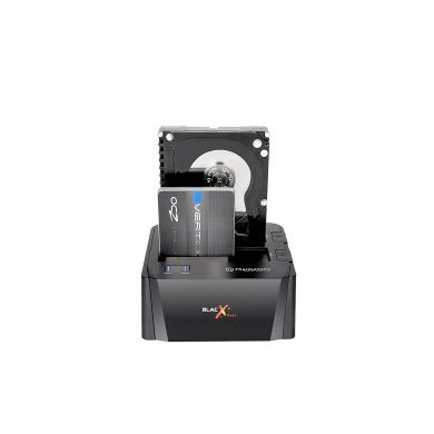 ST0014U-C Thermaltake DOCK STATION BLACKX DUET 3.5 DUAL BAY