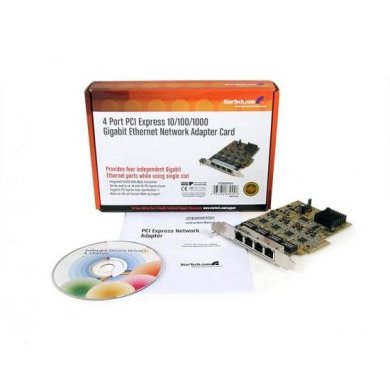 ST1000SPEX4 Placa de Rede Quad Port Gigabit StarTech