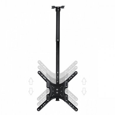Suporte de TETO para TVs com Inclinação e giro 360