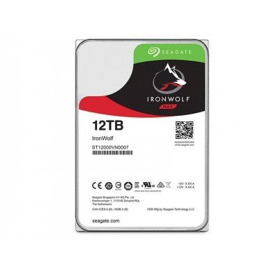 Seagate HD Sata 12Tera 7200Rpm 6Gb/s IronWolf