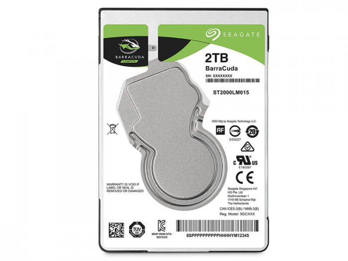 ST2000LM015 HD Seagate 2TB SATA3 Barracuda 6Gb/s