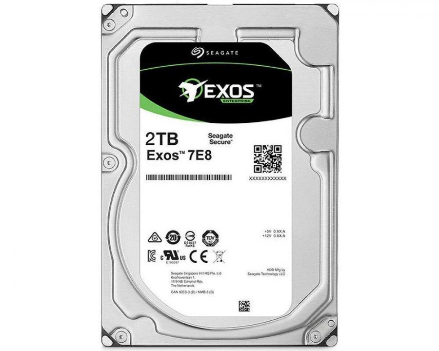 Seagate ST2000NM000A（3.5インチ HDD 2TB） ST2000NM000A Seagate HD SATA 2TB Exos 7E8 7200RPM 6Gb/s