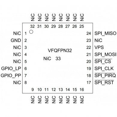 ST33HTPH2X32AHD4 CI PXAHD4 MCU ARM SC300 32BIT QFN32