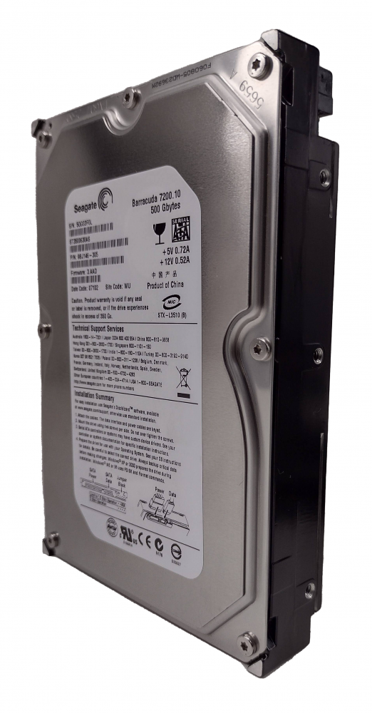 ST3500630AS HD SATA II Seagate 500GB 7200RPM 16MB com NCQ