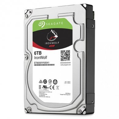 ST6000VN0041 SEAGATE HD 6TB IronWolf SATA3 6Gbs