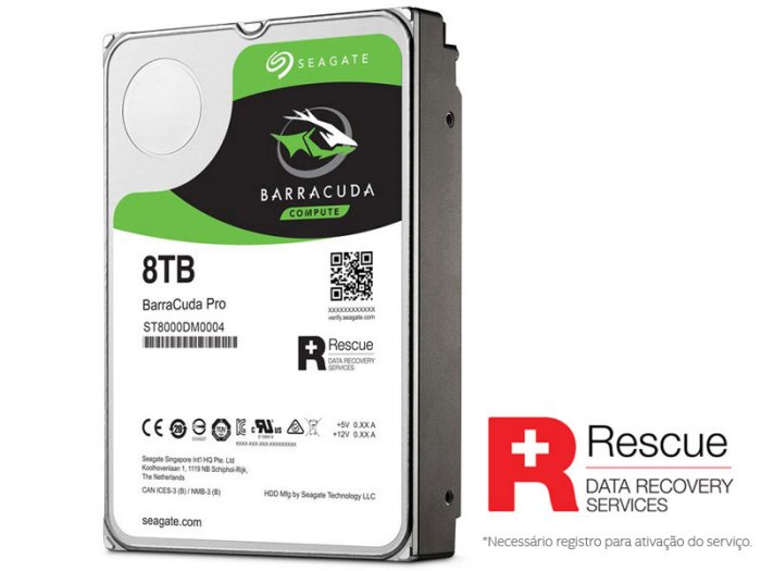SEAGATE HDD 8TB ST8000DM004 ハードディスク 10 HD Interno Seagate 8TB Barracuda ST8000DM004