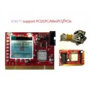 Kit de Diagnóstico para PC e Notebook Mini PCI-E e PC Desktop PCI 32bit com Display LCD