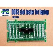 Placa de Teste e Diagnóstico com LED para Slot de M 1X Notebook Mainboard DDR3 tester Slot (Dual Layer), Manual em Inglês, Não acompanha bateria