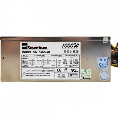 ST-1000E-AD Fonte Seventeam 1000W ATX 24P