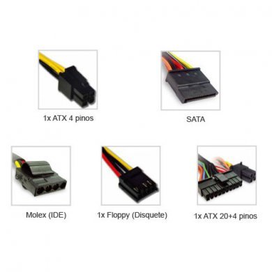 ST-250MAK Fonte Seventeam ST250MAK 250W Reais PFC