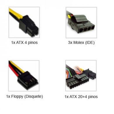 ST-350M-AE Fonte Seventeam Mini ATX SFX 350W Reais