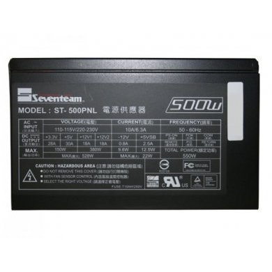 ST-500PNL Fonte Seventeam ATX 500W Reais 12V v2.2
