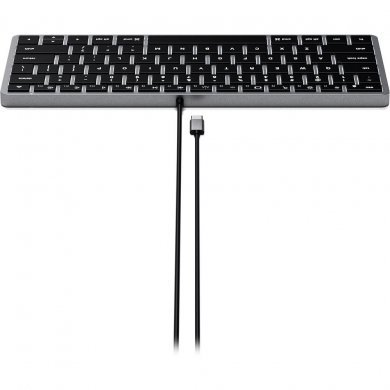 ST-UCSW1M Satechi Slim W1 Wired Backlit Keyboard (Space Gray)