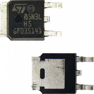 5x Transistor 85N3L N-channel 30V 80A DPAK