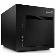 Unidade NAS Seagate 4 Baias SATA Compatível com HDs de 2.5 e 3.5, Processador Intel Dual Core 1.7GHz 2GB DDR3,