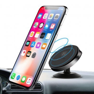SUER-B0R Baseus Suporte Veicular Magnético Adesivo 360