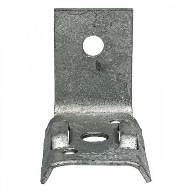 SUPDM Suporte para roldana DM 3/4 com aba para isolador