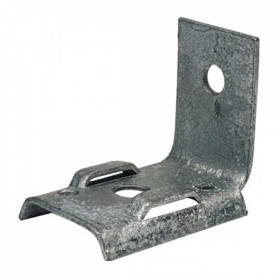 SUPDM Suporte para roldana DM 3/4 com aba para isolador