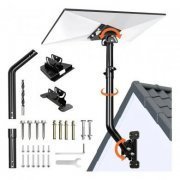 Suporte Antena Starlink Gen 3 ajustável de parede ou teto tubo 46-84cm com inclinação de 32º e rotação 360º