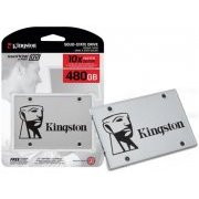 Kingston SSD UV400 480GB SATA3 6Gbs 2.5 Polegadas Desktop Ultrabook Blister