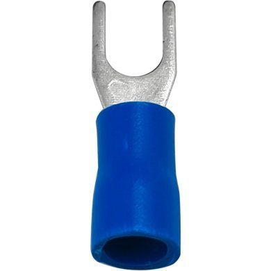 SV2-4 SV2-4 terminal forquilha garfo pre isolado azul 100 peças