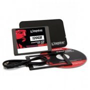 SSD Kingston V300 120GB SATAIII 2.5 Pol Adaptador de 7 mm para 9.5 mm