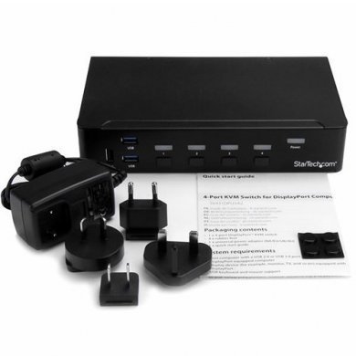 StarTech KVM Switch 4Port USB 3.0 DisplayPort