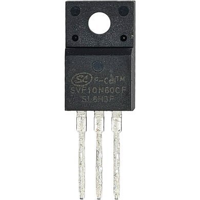 SVF10N60CF 4x Transistor Power Mosfet N-Channel 600V 10A TO-220L-3F