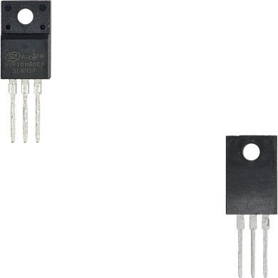 SVF10N60CF 4x Transistor Power Mosfet N-Channel 600V 10A TO-220L-3F