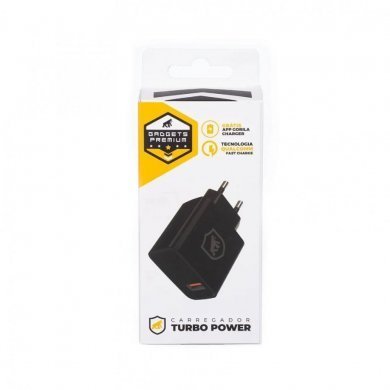 SWCGWATRY Gorila Shield Carregador Turbo USB QC 3.0