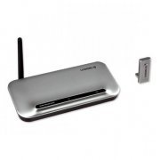Transmissor de Video Wireless Warpia Full HD 1080p conexao USB HDMI VGA Jack 3.5mm