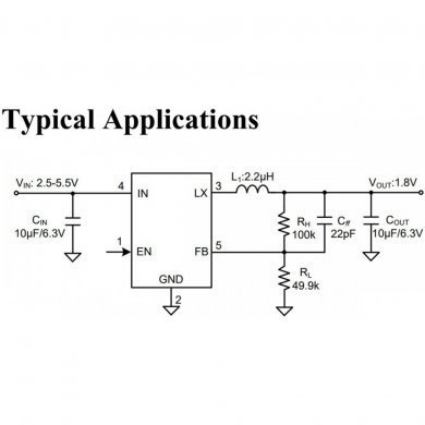Ci regulador tensão DC/DC step down 1A (Kit 10x)
