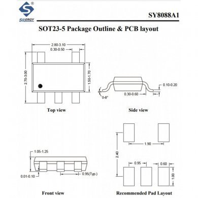Ci regulador tensão DC/DC step down 1A (Kit 10x)