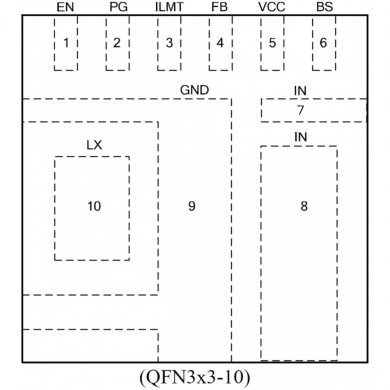 CI MS6QA SY8208B PWM QFN10 (kit 2x und)