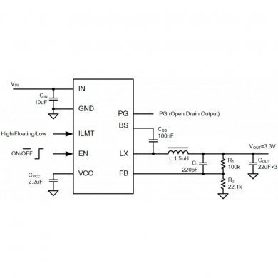 CI MS6QA SY8208B PWM QFN10 (kit 2x und)