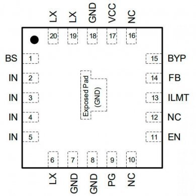 SY8284RAC High Efficiency Fast Response 4A 23V Input