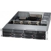 SuperServer Supermicro Xeon E5-2670V2 2.5Ghz 2x, Memória 64Gb, HD SAS 300GB 15K, Rack 2U Hot Swap 8x SAS/SATA, Dual SFP+ 10GbE, Fonte Red