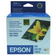 Cartucho de Tinta Epson T005011-AL Tricolor - para Styl Cor: Tricolor