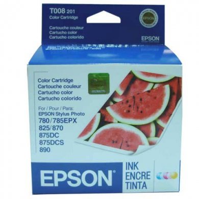 T008201-BL Cartucho de Tinta Epson T008201-BL Tricolor 14 ml - para Stylus P