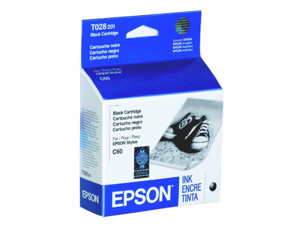 Cartucho de Tinta Epson T028201 Preto - para Stylus C