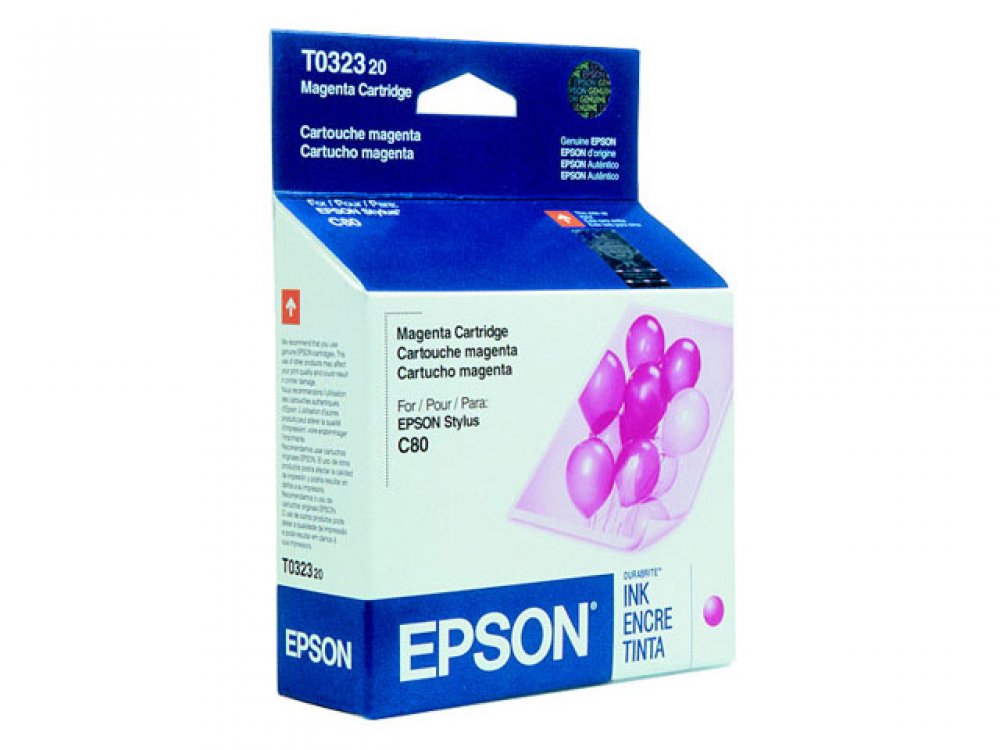 Cartucho de Tinta Epson T032320 Magenta 17 ml - para 