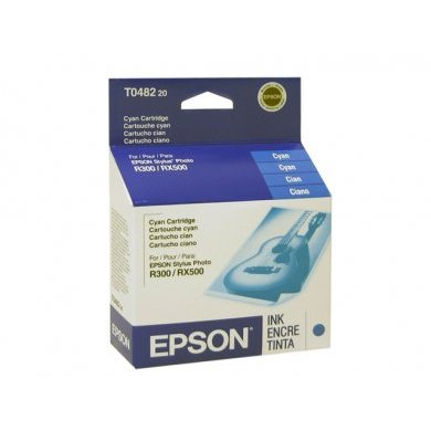 T048220 Cartucho de Tinta Epson T048220 Cyan - para Stylus Photo RX500/RX