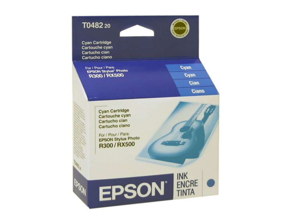 Cartucho de Tinta Epson T048220 Cyan - para Stylus P Cor: Cyan, Rendimento aprox. de 430 páginas