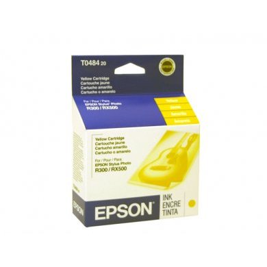 T048420 Cartucho de Tinta Epson T048420 Amarelo - para Stylus Photo RX500