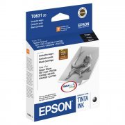 Cartucho de Tinta Epson Preto 8ml, Rendimento aprox. de 250 páginas, Compatível com Stylus C67/C87/CX3700/CX41