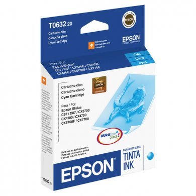 T063220 Cartucho de Tinta Epson Azul