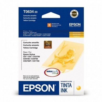 T063420 Cartucho de Tinta Epson Amarelo 8ml